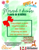 affiche soirée hiver